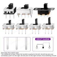 ‘；【- 3Mm 4Mm 5Mm 6Mm Micro Slide Switch Spdt 3Pin 5 Positions Ss12f15 Ss12f44 1P2t Small Toggle Mount Terminal Contact For Arduino