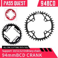 94BCD PASS 30T 32T 34T 36T 38T 38T 40T จานจักรยานท้องถนนแคบกว้างสำหรับ Sram NX X1 GX1400 Crankset