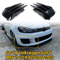 Kisi Bumper Lampu Kabut Sesori Potongan Penutup Kerangka Pisau Angin Kisel Kswagen Mata Alis Untuk VW Volkong Golf 6 MK6 VI GR R20