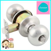 ลูกบิดห้องน้ำ SOLO C532 BK หัวจัน สีสเตนเลสSOLO C532 BK STAINLESS STEEL BATHROOM KNOB **คุณภาพดี**