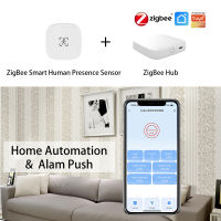 Wifi ZigBee Human Presence Motion Sensor พร้อมความสว่างและการตรวจจับระยะทาง,5V 110V 220V,Tuya Smart Life APP Home Automation