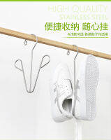 โปรโมชั่น สแตนเลส ชั้นวางรองเท้า สารพัดประโยชน์ ตะขอกันลื่น SHOE HANGER ถูกมาก ตู้รองเท้า ชั้นวางรองเท้า ตู้เก็บรองเท้า ตู้ใส่รองเท้า