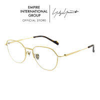 [Exclusive in Asia] YOHJI YAMAMOTO YY19-0039 04 Gold กรอบแว่นสายตาทรงหยดน้ำ Titanium  สีทอง