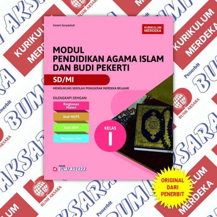 Modul Pendidikan Agama Islam Dan Budi Pekerti Kelas I SD MI Kurikulum ...