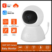 NEOCoolcam HD 1080P WiFi Baby Monitor Camera Wireless Home Security Nanny Cameras Tuya Smart Life APP Sound Detection Alarm