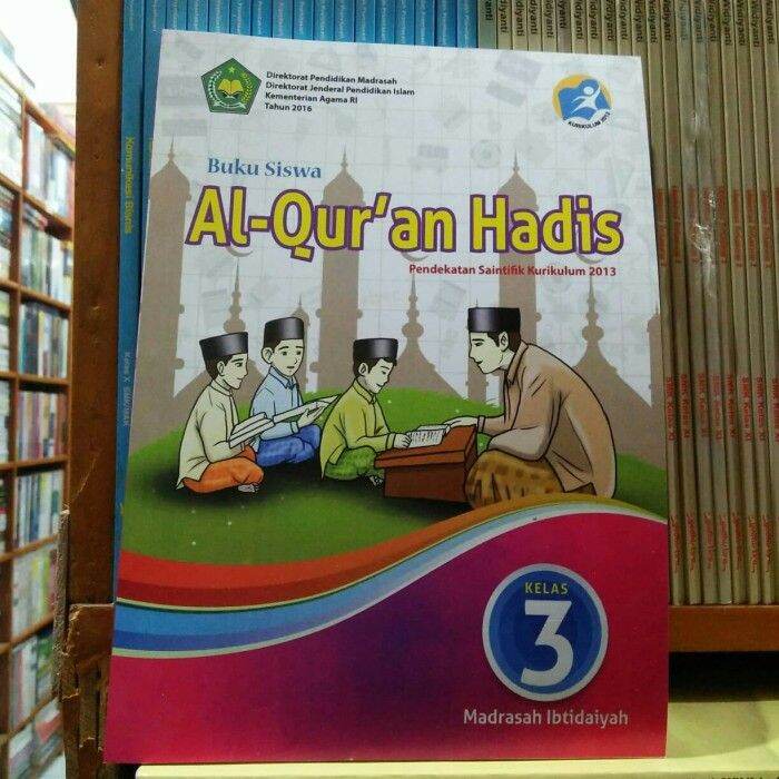 Buku siswa Alquran hadis kelas 3 kemenag | Lazada Indonesia