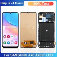 ZZOOI 6.7"Super AMOLED For Samsung Galaxy A70 LCD Display + Touch Screen Digitizer Assembly For Samsung A70 A705 A705F lcd replacement