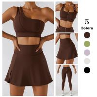 2 Piece Tennis Suit Women Sport Set Gym Clothing Workout Running Set Fitness Yoga Set Women Seamless Leggings Sports Bra +Shorts