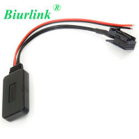 Biurlink รถบลูทูธโมดูลวิทยุสเตอริโอ Aux เคเบิ้ลอะแดปเตอร์อินพุตเสียงไร้สายสำหรับ Opel CD70 NAVI DVD90 NAVI CD30 MP3 CDC40