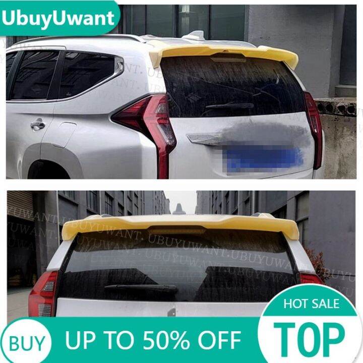 Fit FOR Mitsubishi Pajero Sport ABS Plastic Rear Trunk Wing SPOILER FOR