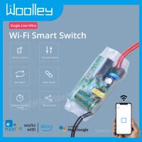 □✔❂ Woolley 180-240V EWeLink WIFI Light Smart Switch DIY Single Fire Switches Modification Module No Neutral Wire Need Google Home