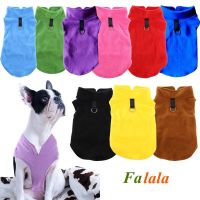 ZZOOI New Dog Clothes Sweater Fleece Warm Pet Puppy Vest Chihuahua Outfit with Leash Ring Cat Yorkies Coat for Small Medium Large Dogs