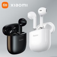 Xiaomi หูฟังบลูทูธเรดมี่หูฟังไร้สายเฮดเซ็ตกันน้ำสปอร์ตหูฟัง TWS ไมโครโฟน HD ควบคุมด้วยระบบสัมผัส Fone De Ouvido