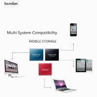 【คุณภาพสูง】Tombn 4Tb / 2Tb / 1Tbgb ฮาร์ดดิสก์มือถือ Type C Usb3.1 แบบพกพา