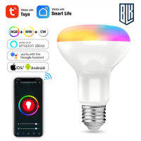 Tuya 9W  WIFIสมาร์ทหลอดไฟLED (ตัวแบน)