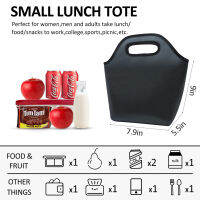 Aosbos Large Capacity Lunch Bag Fashion Waterproof Pu Portable Cooler Thermal Insulated Food Bag Picnic Lunch Box Bag Men Women