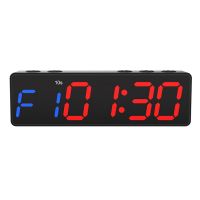 Portable Gym Timer Interval Timer Workout Fitness Clock Countdown/UP/Stopwatch Magnetic USB Rechargable Fitness Timer