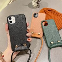 {OLI STUDIO}สายสะพายไหล่ Crossbody Lanyardfor iPhone 1311Pro11 XR X XS7 8 PlusWomencase Cover