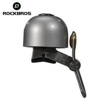 Rockbros จักรยานจักรยานขี่จักรยาน Handlebar Bell Safety แหวนโลหะเสียง Handlebar Bells Ultra-Loud MTB แผนที่กริ่งจักรยาน