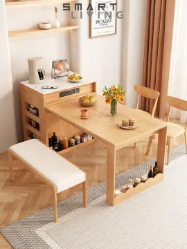 Small island discount table with chairs