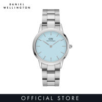 Daniel Wellington Iconic Link Capri 28/32/36mm Silver Pastel Blue watch - DW Unisex Watch for Men &amp; Women - Fashion Watch - DW Official - Authentic นาฬิกา ผู้หญิง นาฬิกา ข้อมือผญ