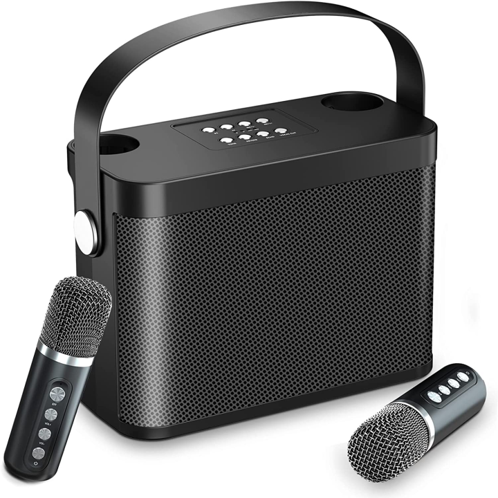 ONLY 99 𝐏𝐨𝐫𝐭𝐚𝐛𝐥𝐞 𝐊𝐚𝐫𝐚𝐨𝐤𝐞 𝐃𝐮𝐚𝐥 𝐖𝐢𝐫𝐞𝐥𝐞𝐬𝐬 𝐌𝐢𝐜𝐫𝐨𝐩𝐡𝐨𝐧𝐞 𝐁𝐥𝐮𝐞𝐭𝐨𝐨𝐭𝐡