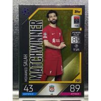 Mohamed Salah การ์ดนักฟุตบอล 22/23 การ์ดสะสม ลิเวอร์พูล Liverpool fc การ์ดนักเตะ ลิเวอพูล