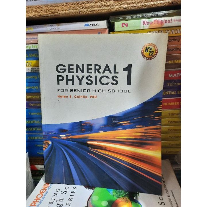 Book General Physics 1 Kto12 | Lazada PH