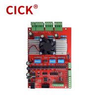 ‘；【=- Breakout Board With Fan MACH3 CNC Inter Driver Motion Controller Driver Board 100Khz 3 Axis