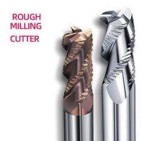 Xuhan Roughing End Mill HRC55 โซลิดคาร์ไบด์ 3 ขลุ่ย 4 ฟันสําหรับเหล็กเหล็กอลูมิเนียม MDF ไฟเบอร์กลาสไม้อะคริลิคทองแดงพลาสติก