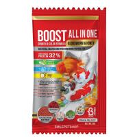 [พร้อมส่ง ของอยู่ไทย] Boost All in One 20 g. (Beautiful fish food, accelerating the color, accelerating the color of red protein and honey)  aquarium fish airpumpKM11.1149[ลดเฉพาะวันนี้]