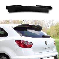 High Quality Spoiler For Seat Ibiza 2008 to 2017 Spoiler Cupra St 5 door Rear window Roof Wing Spoiler By Glossy Black Diy