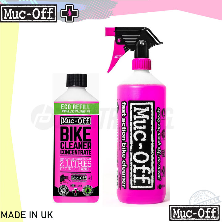 Nano Tech Bike Cleaner 1L + 1L Concentrate Refill, Bicycle - Clean