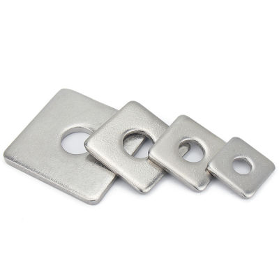 Thin Square Washer Gasket DIN562 304 Stainless Steel M3 M4 M5 M6 M8 M10 M12 M14 M16