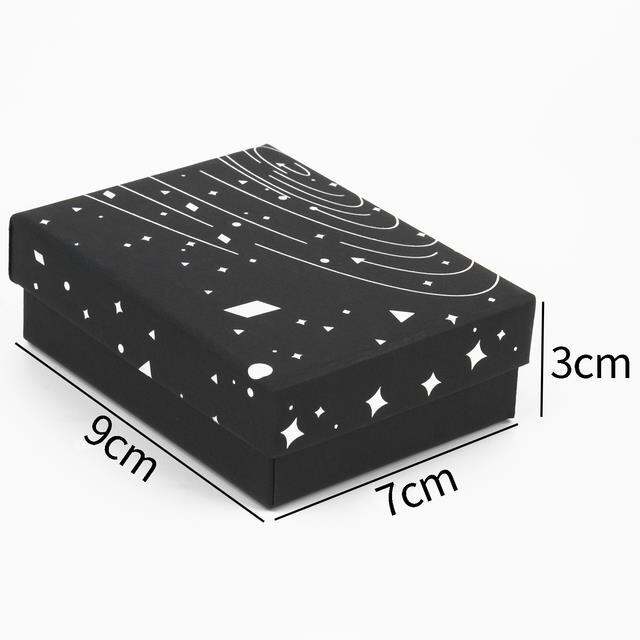 black-jewelry-box-silver-color-starry-sky-cardboard-boxes-for-ring-necklace-earring-pendant-jewelry-display-packaging-box