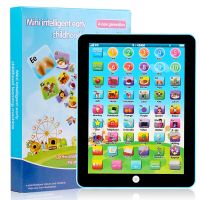 Kids Learning Pad English Chinese Preschool Early Educational Tablet Toys for Babies Alphabet Birthday Gifts From 2-5 Years Old Flash Cards Flash Car