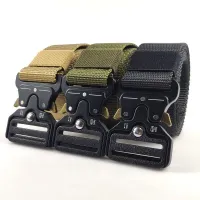 grain tactical nylon belt men outdoor military enthusiasts multi-function buckle