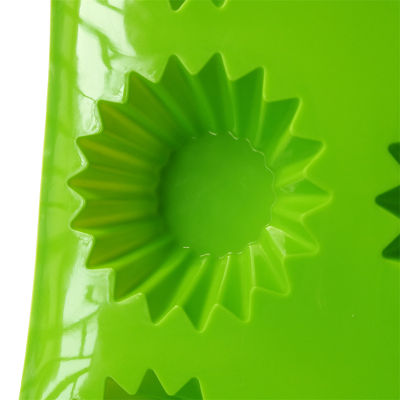 6Cavities Silicone Chocolate Mould Muffin Cake Mold Egg Tart Silikon Bakeware Tray Cupcake Pan