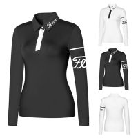 ♗✎ T-shirt à manches longues pour femme vêtement de sport de plein air de Golf printemps-automne 2023