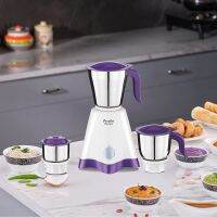 Preethi Crown MG-205 500-Watt Mixer Grinder (White/Purple)