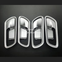 For Honda Fit Jazz GR 2020 2021 Interior Door Bowl Handle Cover Frame Trims ABS Carbon Fiber Car Accessories