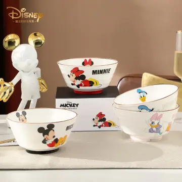 Disney Anime Mickey Mouse Minnie Kawaii Cartoon Tableware Ceramic