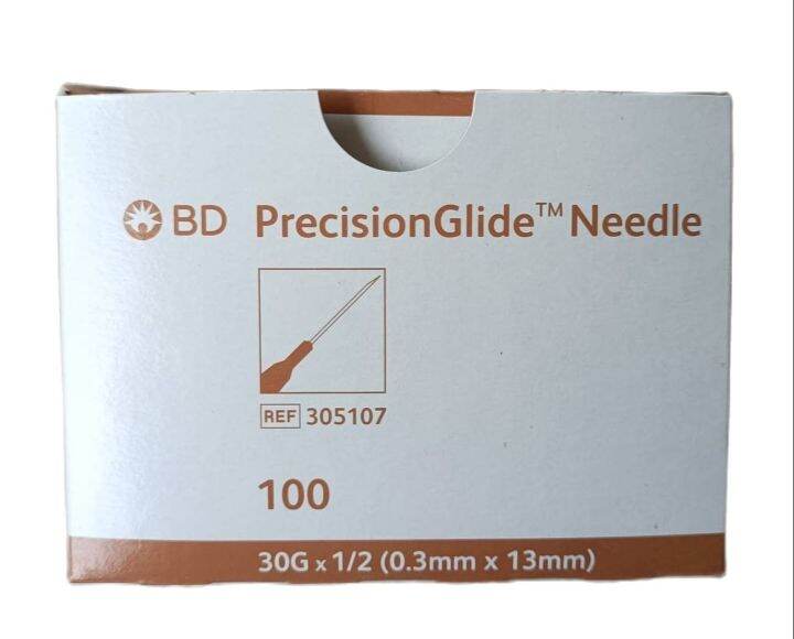 BD PrecisionGlide Needle 30Gx 1/2