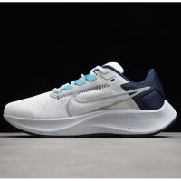 2023 New [Original] ΝΙΚΕ Ar* Zom- Regsus- 38 Breathable Fashion Running Shoes Lightweight Men And Women Sports Shoes Dark Blue White {Free Shipping}