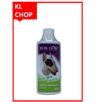 Bokdok. บ๊อกด๊อกผลิตภัณฑ์ เพื่อคุณภาพสำหรับสัตว์เลี้ยง ใช้สำหรับบริเวณผิวหนังทำให้ผิวหนัง ไม่แห้ง ไม่คัน  100 ml.  ส่งฟรี ส่งฟรี ส่งฟรี