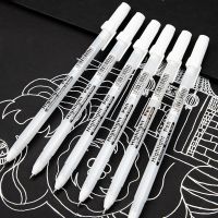 3 Pcs Creative White Ink Gel Pen Highlight Marker Pen 0.8mm Fine Tip for Student Stationery Drawing Art Writing School SuppliesHighlighters  Markers