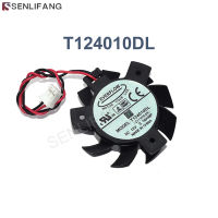 ทดสอบพัดลมที่มีการไหลของอากาศได้ดี DC12V T124010DL 0.1A กราฟิกระบายความร้อน