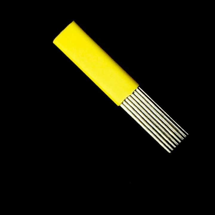 yf-50pcs-15-pins-plana-microblading-shading-needles-needle-fog-eyebrow