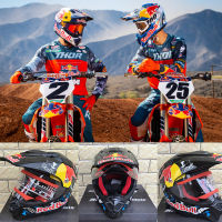 Red Bull Men Women Motocross Helmets Motorcycle Helmet Off Road Dirt Bike Mountain Bike Motocross Cycling Helmet M-XXL