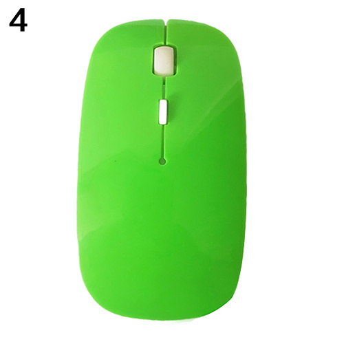 Anxinshui 2.4 ghz slim optical wireless mouse mice + usb receiver for - ảnh sản phẩm 1
